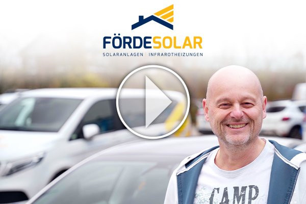 Robert Carstensen von Förde Solar spricht über Visionen und Erfahrungen mit seinen Kunden. - © EWS
