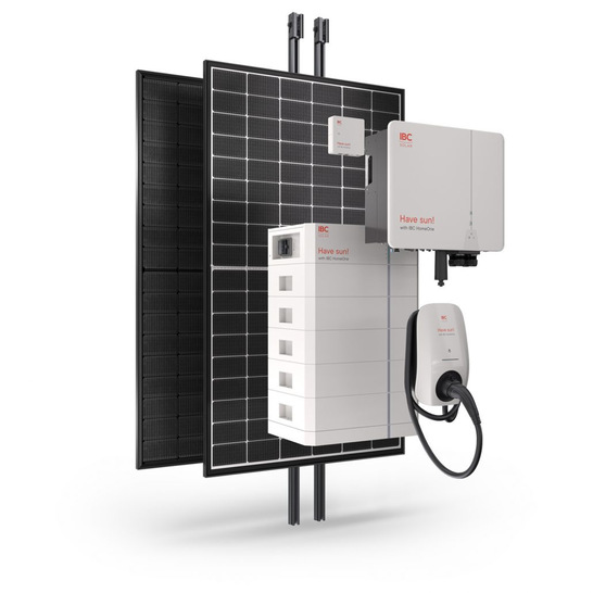 Das  Komplettsystem IBC Home One. - © IBC Solar
