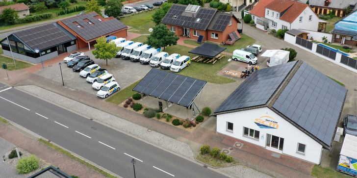 Firmensitz von SCM Energy in Sachsen-Anhalt.