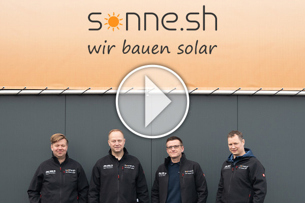  Das Team von Sonne.sh verfügt über große Erfahrungen in der Photovoltaik.