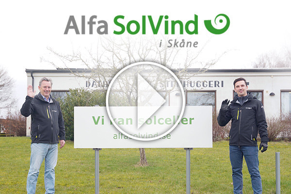  Vater und Sohn Lundberg führen gemeinsam den Fachinstallateur im Süden Schwedens.