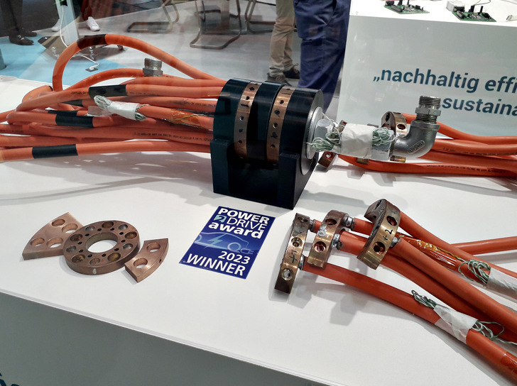 Im „Charging Plug Cool-L﻿oad Megawatt“ von Paxos stecken viele Innovationen.