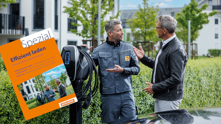 Das Spezial bietet jede Menge Informationen unter anderem zum Lademanagement in Unternehmen und zum speicherunterstützten Laden.