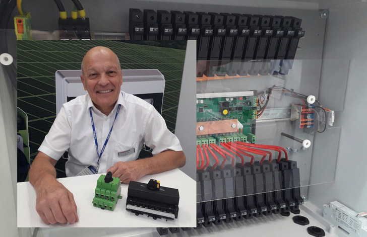 Siegfried Glaser von Merz Schaltgeräte ist Experte für DC-Technik.