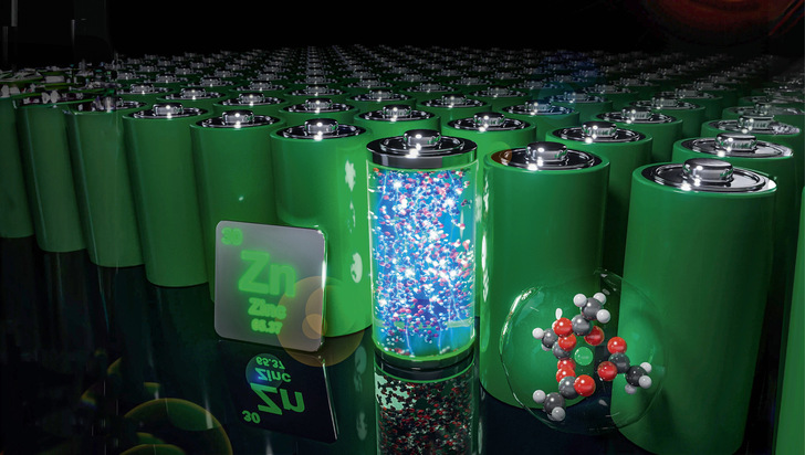 Zinkbatterien gelten als vielversprechende Alternative zu Lithium-​Ionen-Batterien.