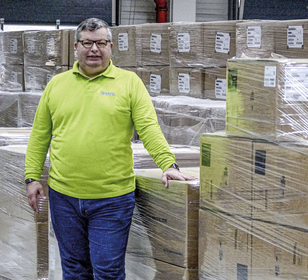 Der neue Gewerbewechselrichter kommt gut bei den Kunden an: Thomas Garber ist Produktmanager bei Kostal Solar Electric.