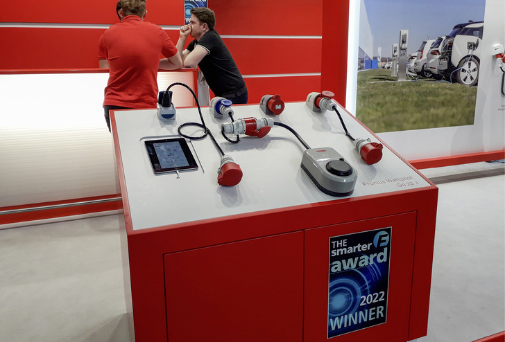 Fronius wurde für den Wattpilot ausgezeichnet.