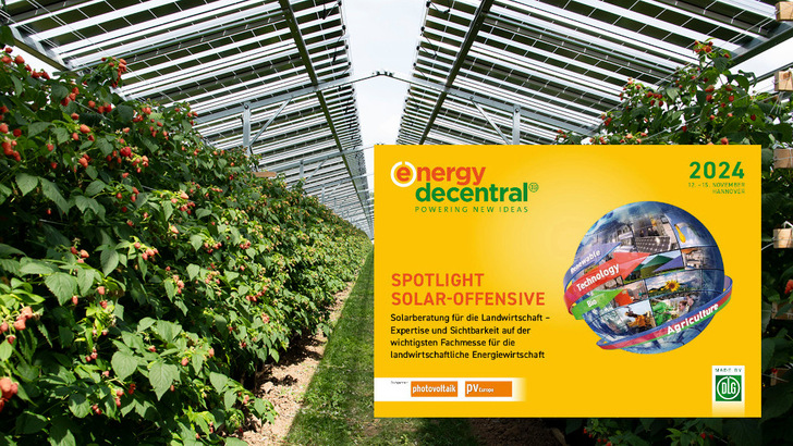 Das PV-Spotlight zur Energy Decentral bringt Landwirte und Solarexperten zusammen.