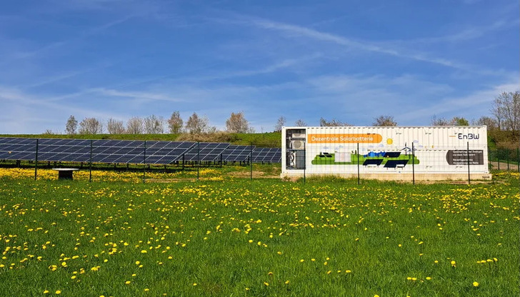 Der Batteriespeicher in Marbach soll über eine Kapazität von 100 Megawattstunden verfügen.