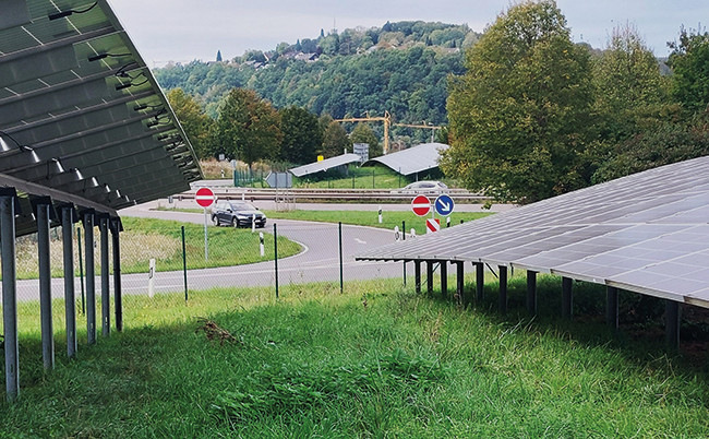 Viel Potenzial für Solar an Bundesfernstraßen. - © Baader Konzept