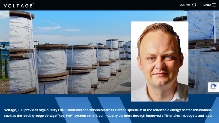 Georg Urban leitet das Europageschäft von Voltage Clean Energy.