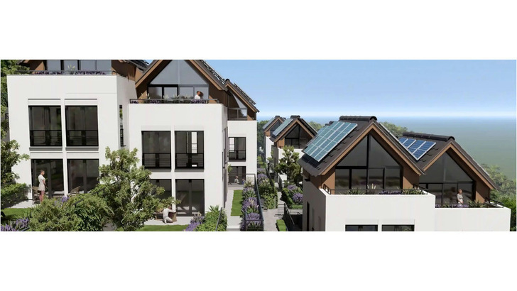 Die Bewohner der Sonnensiedlung in Schramberg müssen mindestens sieben Jahre keine Energierechnung bezahlen.