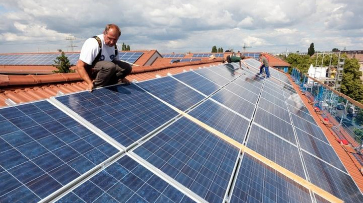 Allein im vergangenen Jahr haben die Installateure 20 Prozent der gesamten Solaranlagen aufgebaut.