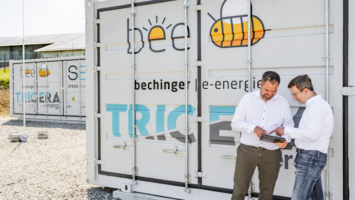 Hubert Bechinger (links) hat ein neues Geschäftsfeld erkannt.