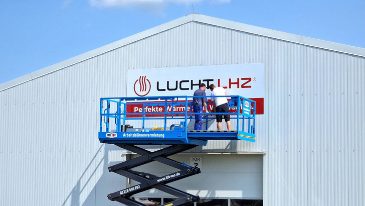 Die Übernahme der neuen Fläche ist abgeschlossen und deutlich sichtbar.