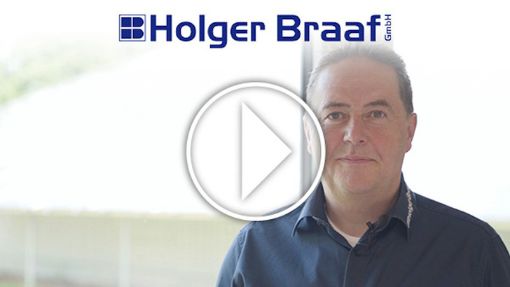 Holger Braaf hat erfolgreich eine Firma aufgebaut, die unter anderem Solaranlagen anbietet.