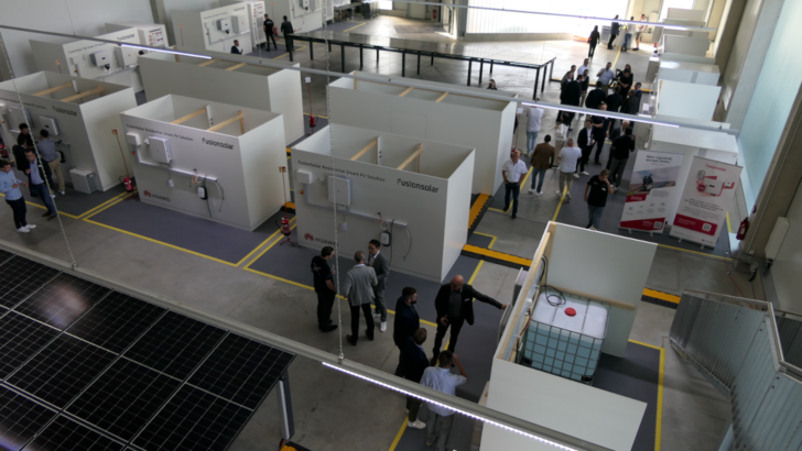 Ein Blick auf die Arbeitsstationen.