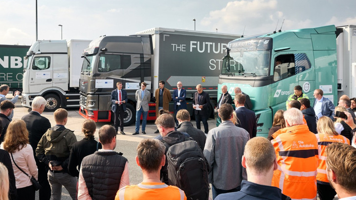 Am Projekt Hochleistungsladen im Lkw-Fernverkehr (Hola) sind 13 Projektpartner beteiligt.