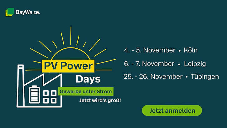 Die Anmeldung erfolgt über die Website der Power Days.