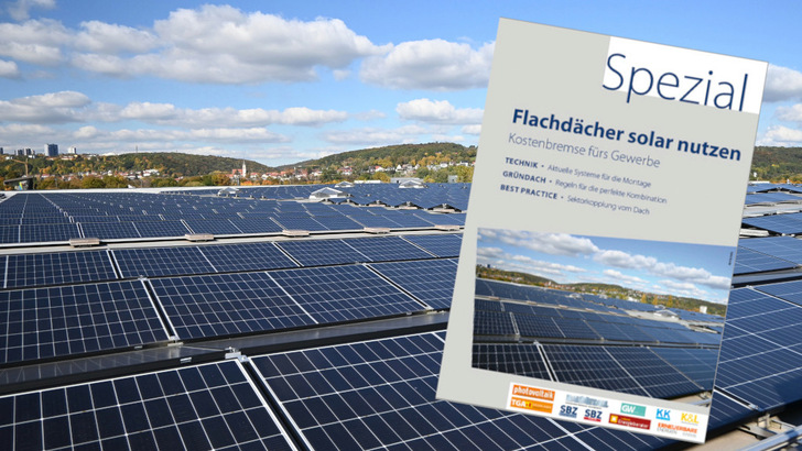 Im Spezial rund um die Nutzung von Flachdächern für die Photovoltaik finden Sie nützliche Tipps zur Montagetechnik, zur Sicherheit und vor allem zu Geschäftsmodellen.