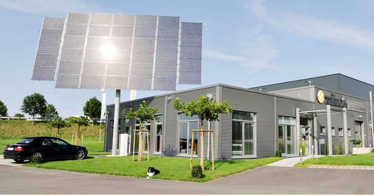 Der Tracker bei Xalino erreichte an einem Sonnentag den Rekordwert von 135 Kilowattstunden – aus zehn Kilowatt!