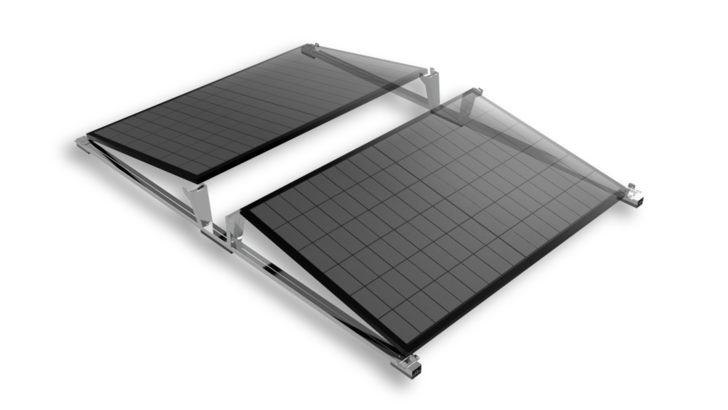 Neues System wiegt unter sieben Kilogramm pro Quadratmeter inklusive Modul.