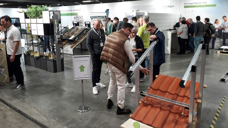 Das Interesse am PV-Marktplatz in Tübingen war riesig.
