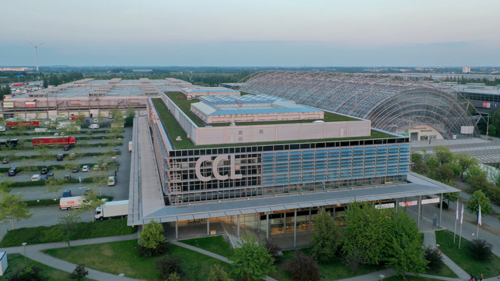 Noch sieht man die Solarcarports nicht.