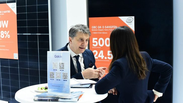 Gokin Solar stellte sein Portfolio zuletzt auf Branchenveranstaltungen wie der Key Energy in Italien und der Enex in Polen vor.