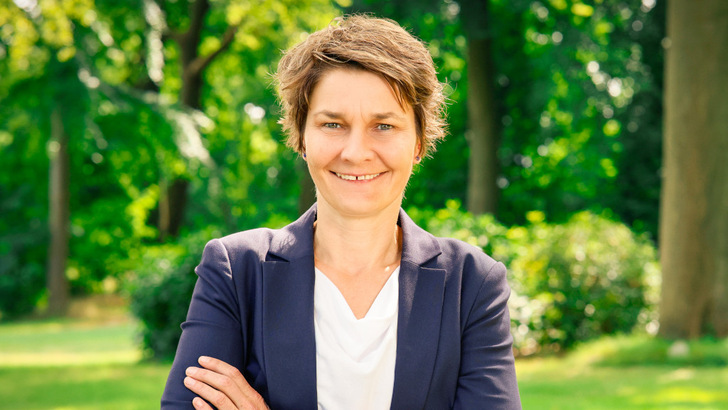 Carolin Grieshop führt die Geschäfte des Solarclusters Baden-Württemberg.