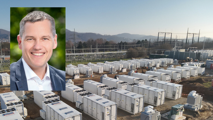 Baywa r.e. Asset Operations übernimmt die Betriebsführung für einen großen Batteriespeicher in Alfeld in Niedersachsen.