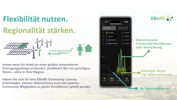 Die Forscher haben drei Tarifmodelle für Energy Sharing entwickelt.
