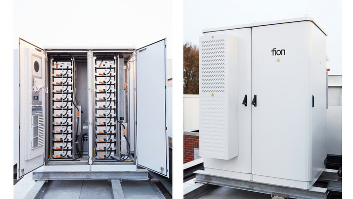 Mit 200 Kilowattstunden Volumen kann der Speicher sowohl Lastspitzen kappen als auch Geld an der Börse verdienen.