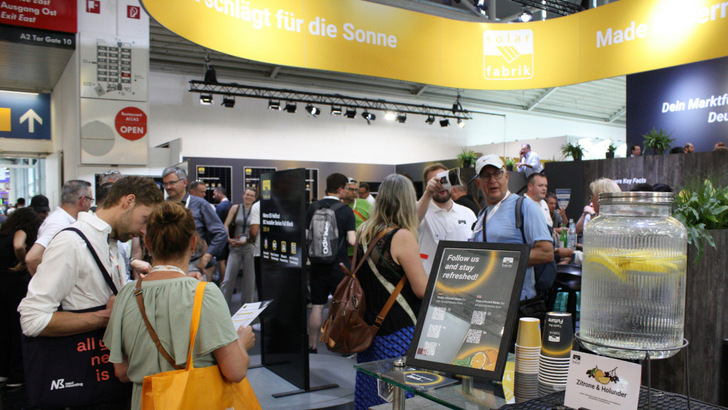 Zur Intersolar in München stellte Solar Fabrik etliche Neuheiten vor.