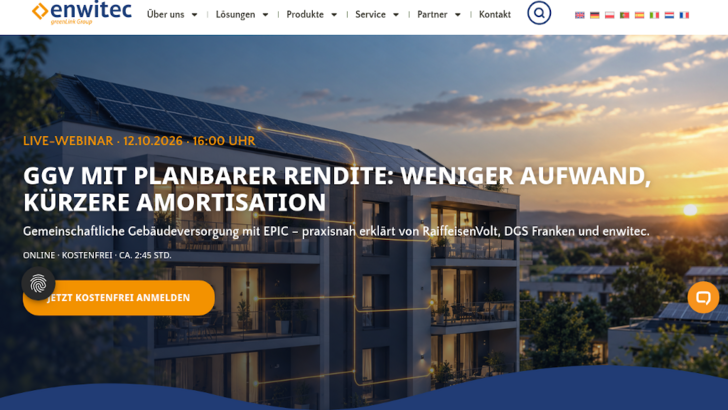 Details und Anmeldung finden Sie auf der Website von Enwitec Electronic.