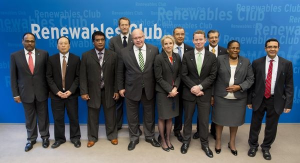 Der neue Club der Energiewende-Staaten wurde in Berlin gegründet. - © Foto: BMU/Ute Grabowski, photothek.net
