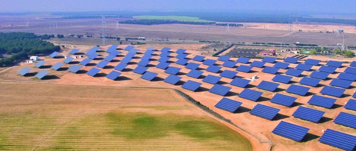 Solarpark in Spanien