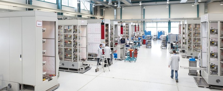Die Fertigung von Centrotherm in Blaubeuren.