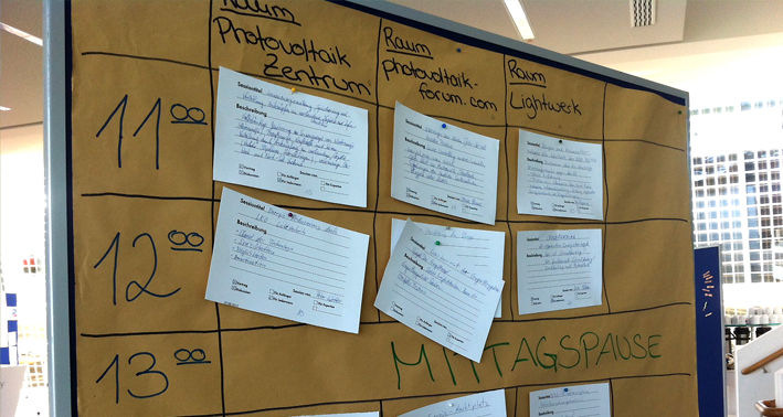 Vernetzung & Austausch bei Barcamp Renewables