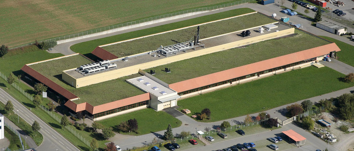 Das Technologiecenter STC von Schmid in Dunningen.