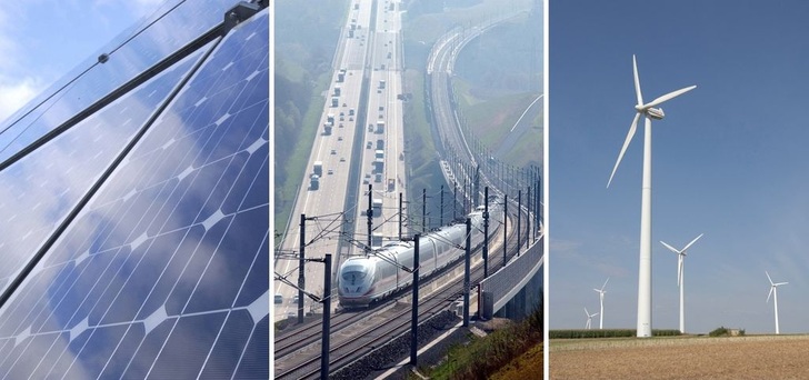 Öko-Deutschland im Jahr 2050. Wie es genau aussiehen wird, weiß heute noch niemand.