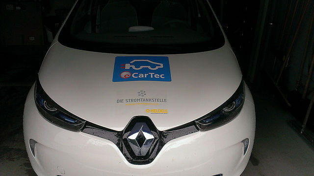 1.000 Kilometer unter Strom: Der Zoe fährt heute durch Deutschland. - © eRuda.de
 1.000 Kilometer unter Strom: Der Zoe fährt heute durch Deutschland.