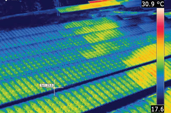 Thermografie: In alten Häusern geht viel Energie verloren.