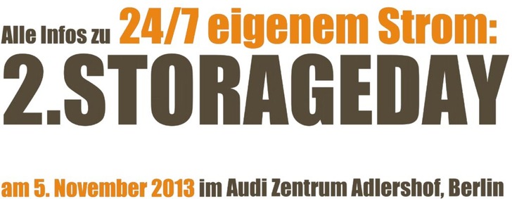 Auf dem zweiten StorageDay in Berlin informierten sich etwa 160 Installateure über dieTechnologien, die Planung und die Installation von Solarstromspeichern.