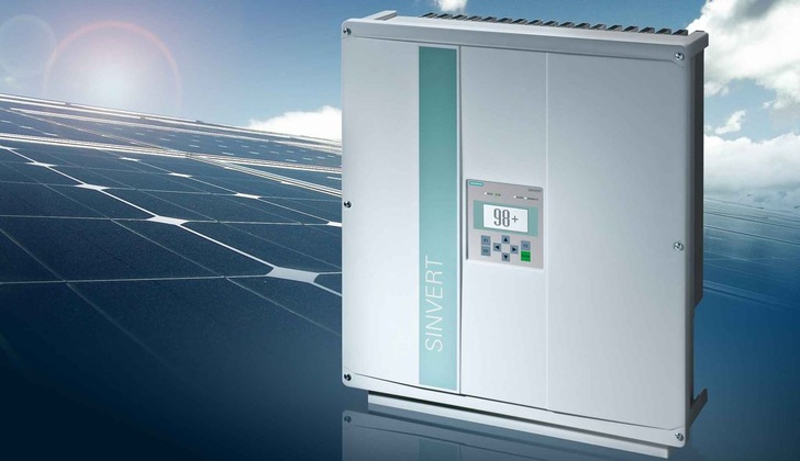 Der Siemens-Wechselrichter Sinvert PVM.