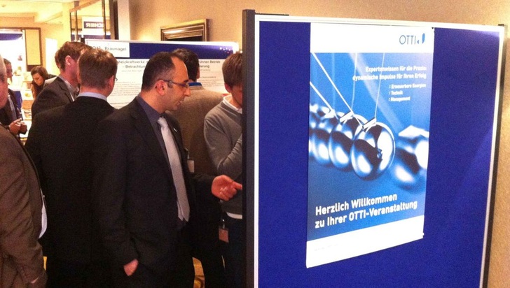 Die Posterausstellung von verschiedenen Projekten erfreute sich großer Beliebtheit.