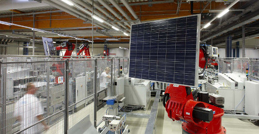 Die Produktionsstätte in Prenzlau ist schon an einen Investor verkauft. - © Aleo Solar
