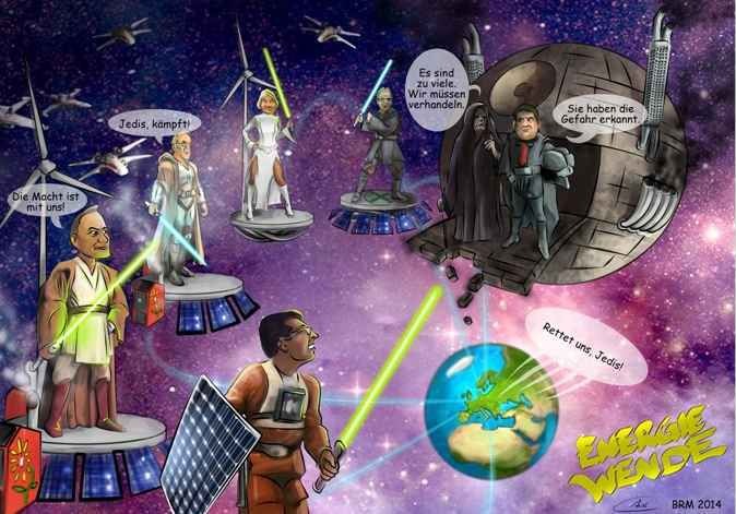 Der Comic zur Demo. - © BRM 2014
 Der Comic zur Demo.