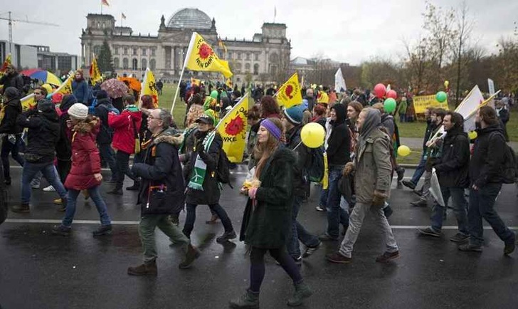 So sah es aus: Energiewende-Demo 2013 in Berlin. - © Campact
