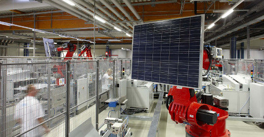 Die deutsche Photovoltaikbranche kämpft ums Überleben. Da sind Investitionen in neues Equipment nicht drin. - © Aleo Solar
